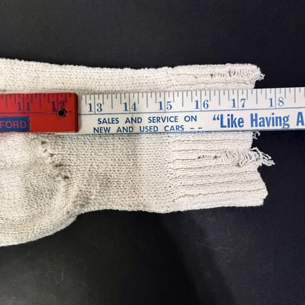 Zara Ripped Open Knit Sweater‎ Cream Womens Medium Crochet Distressed Spain NWT - Picture 7 of 12